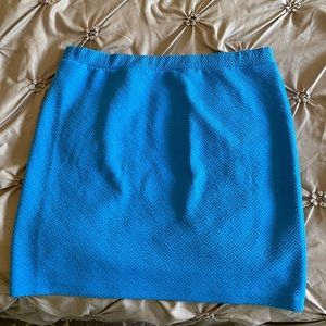 Blue Ann Taylor Loft skirt